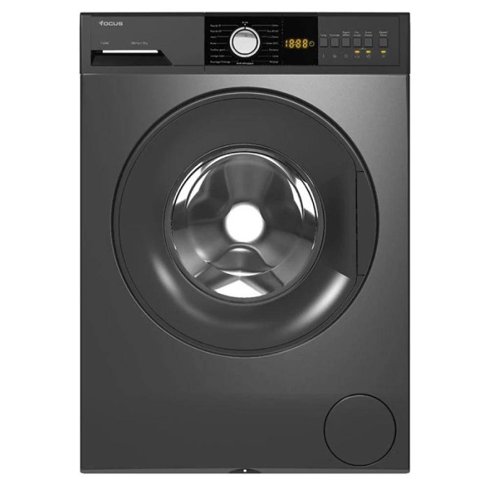 prodLave linge Frontal FOCUS F1208G 8kg - Grisuct