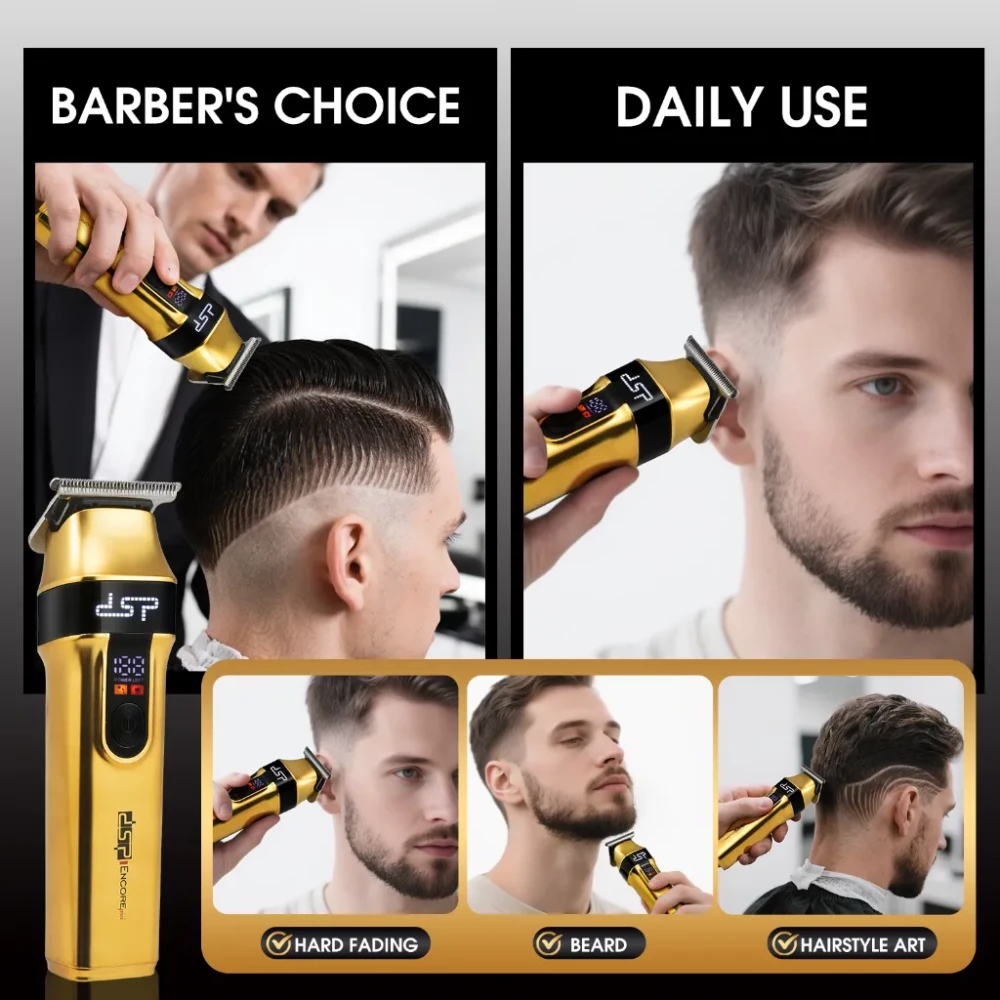 Tondeuse Cheveux Professionnelle DSP - 7500RPM - 5W