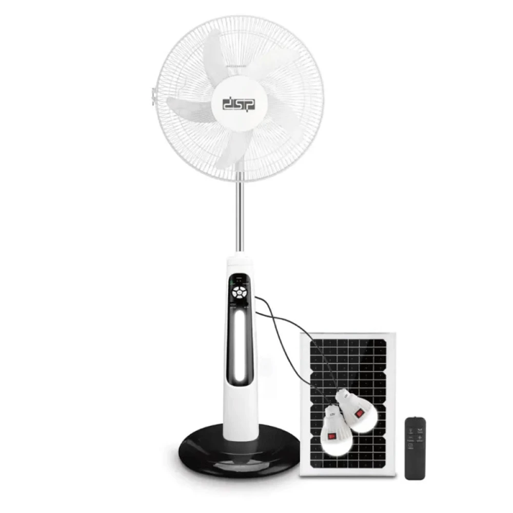 Ventilateur Solaire Intelligent 3en1 DSP KD3093 30W