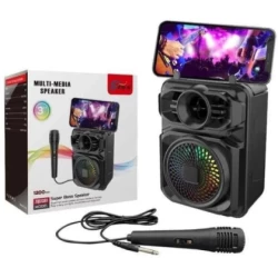 Haut Parleur Sans Fil ZQS 1367 Rechargable Avec Microphone