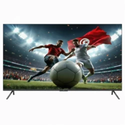 TV TELEFUNKEN 60'' Smart Google Tv G4FN 4K QLED + Récepteur intégré