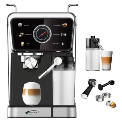 Machine à Café 5EN1 Expresso FLORENCE HK-457 1350W 